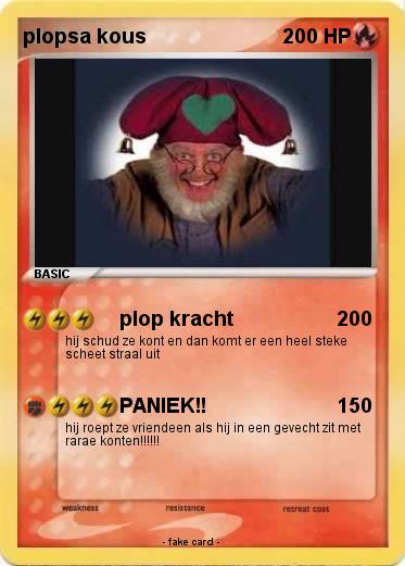 Pokemon plopsa kous