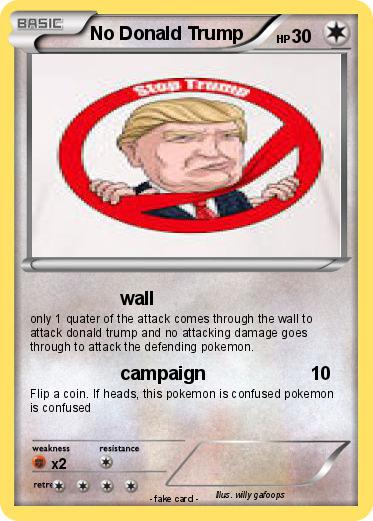 Pokemon No Donald Trump