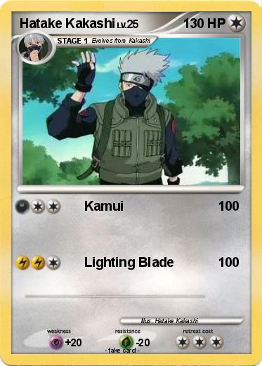 Pokemon Hatake Kakashi
