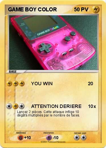 Pokemon GAME BOY COLOR
