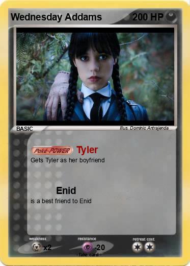 Pokemon Wednesday Addams