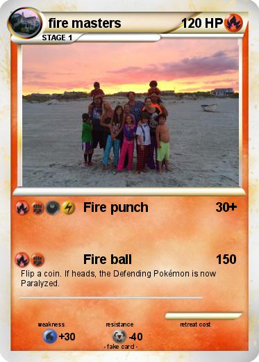 Pokemon fire masters