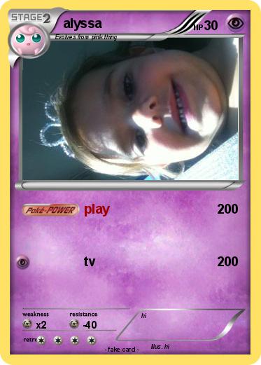 Pokemon alyssa