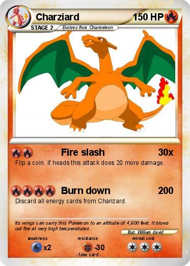 Pokemon Charziard