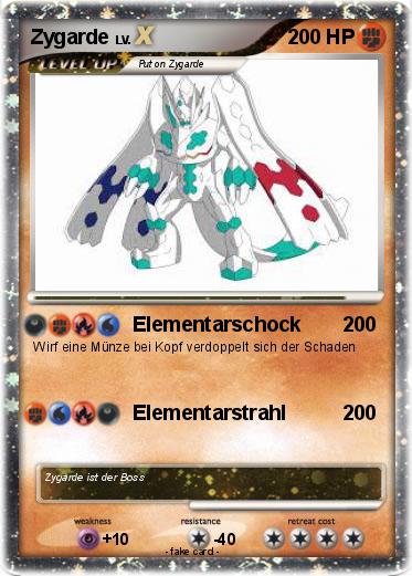 Pokemon Zygarde