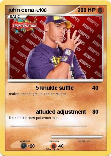 Pokemon john cena
