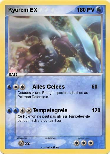 Pokemon Kyurem EX