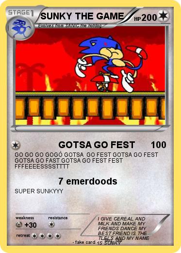 Pokemon SUNKY THE GAME