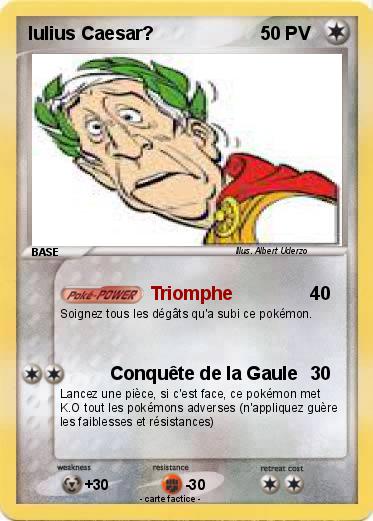 Pokemon Iulius Caesar?