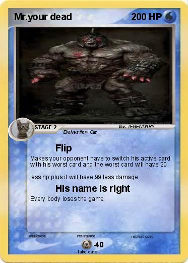 Pokemon Mr.your dead