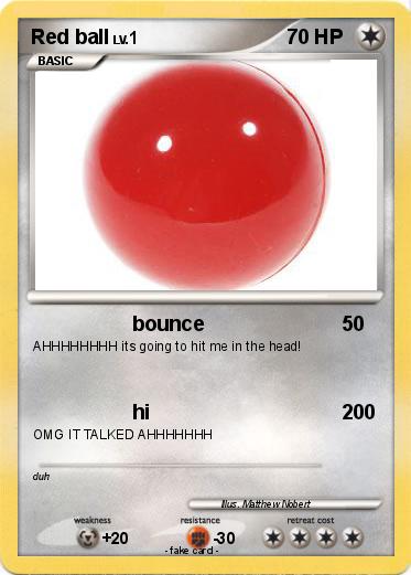 Pokemon Red ball