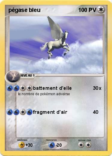 Pokemon pégase bleu