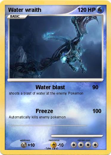Pokemon Water wraith
