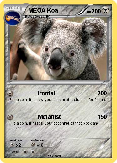 Pokemon MEGA Koa