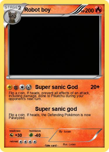 Pokemon Robot boy