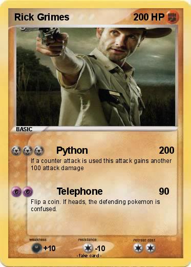 Pokemon Rick Grimes