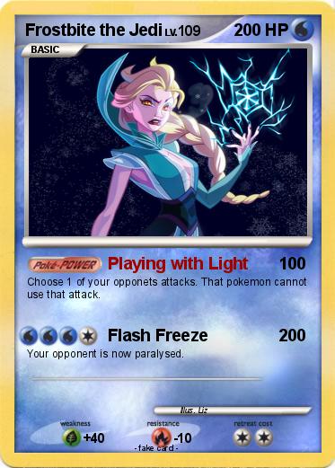 Pokemon Frostbite the Jedi