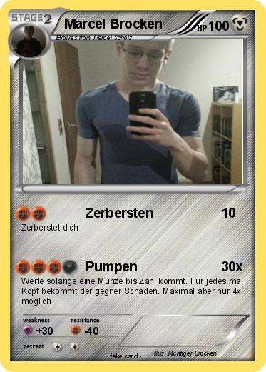 Pokemon Marcel Brocken