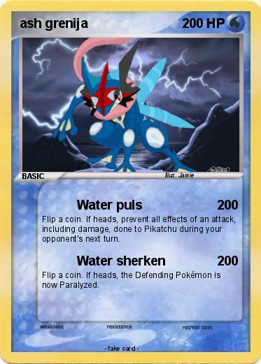 Pokemon ash grenija