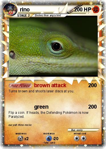Pokemon rino