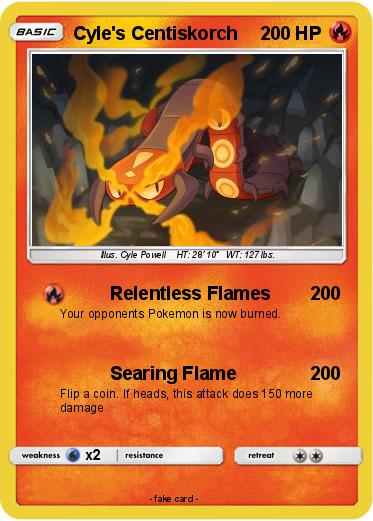 Pokemon Cyle's Centiskorch