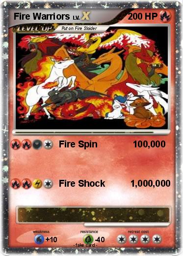 Pokemon Fire Warriors