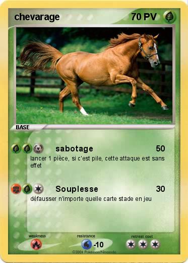 Pokemon chevarage