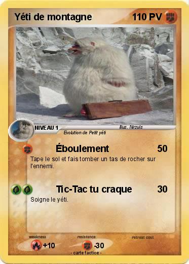 Pokemon Yéti de montagne