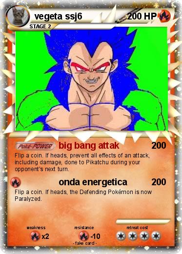 Pokemon vegeta ssj6