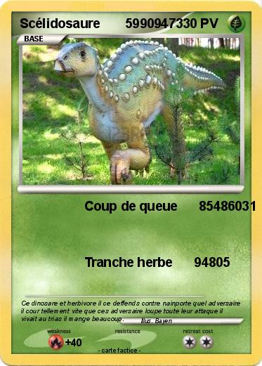 Pokemon Scélidosaure       59909473