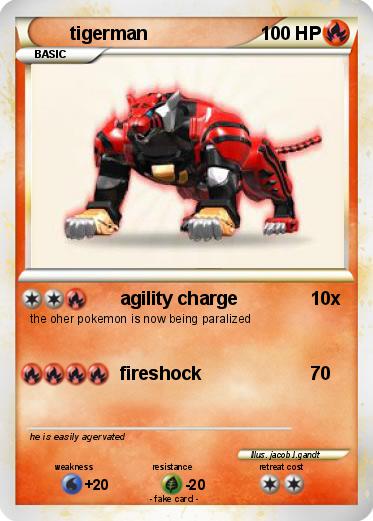 Pokemon tigerman
