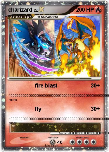 Pokemon charizard