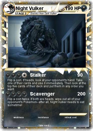 Pokemon Night Vulker
