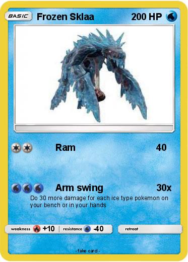 Pokemon Frozen Sklaa