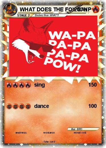 Pokemon WHAT DOES THE FOX SAY