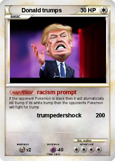 Pokemon Donald trumps