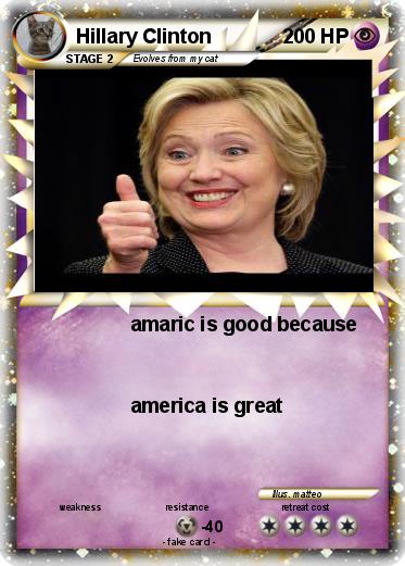 Pokemon Hillary Clinton
