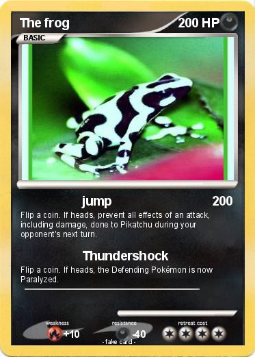 Pokemon The frog