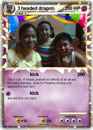 Pokemon 3 headed dragon