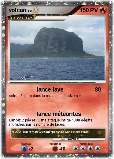 Pokemon volcan