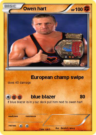 Pokemon Owen hart