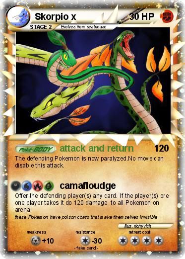 Pokemon Skorpio x