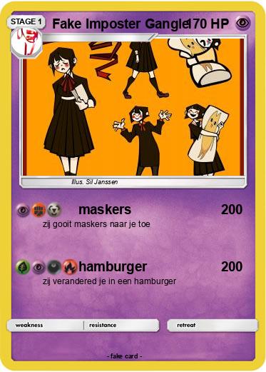 Pokemon Fake Imposter Gangle