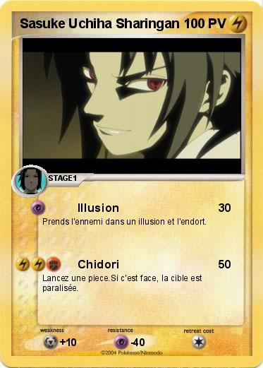 Pokemon Sasuke Uchiha Sharingan