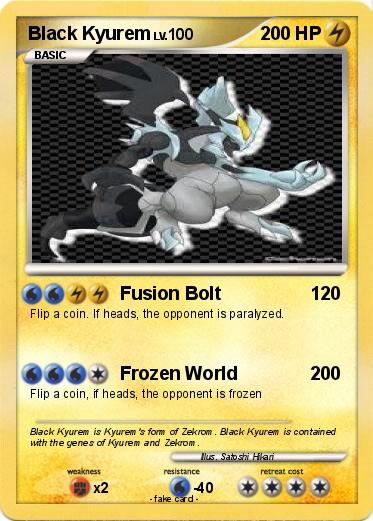 Pokemon Black Kyurem