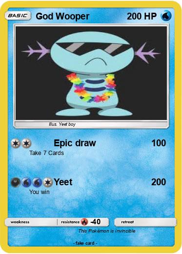 Pokemon God Wooper