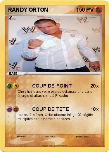 Pokemon RANDY ORTON