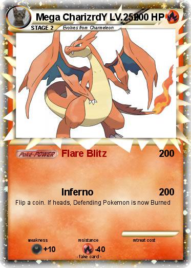Pokemon Mega CharizrdY LV.250