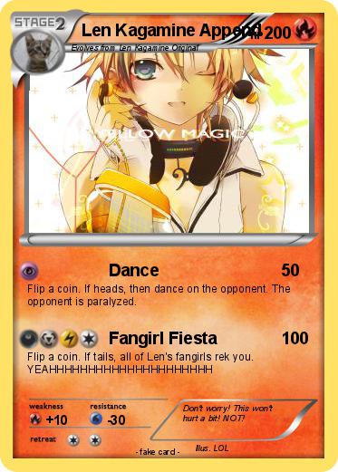 Pokemon Len Kagamine Append