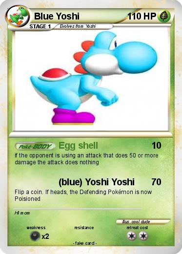Pokemon Blue Yoshi